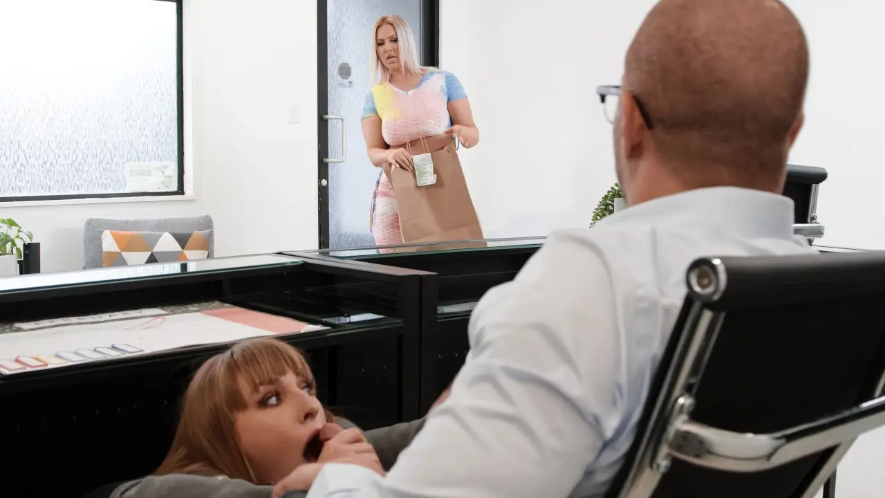 Ganging Up On The Secretary - Brazzers