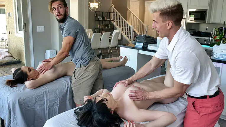 A Much-Needed Massage - Mom Swap